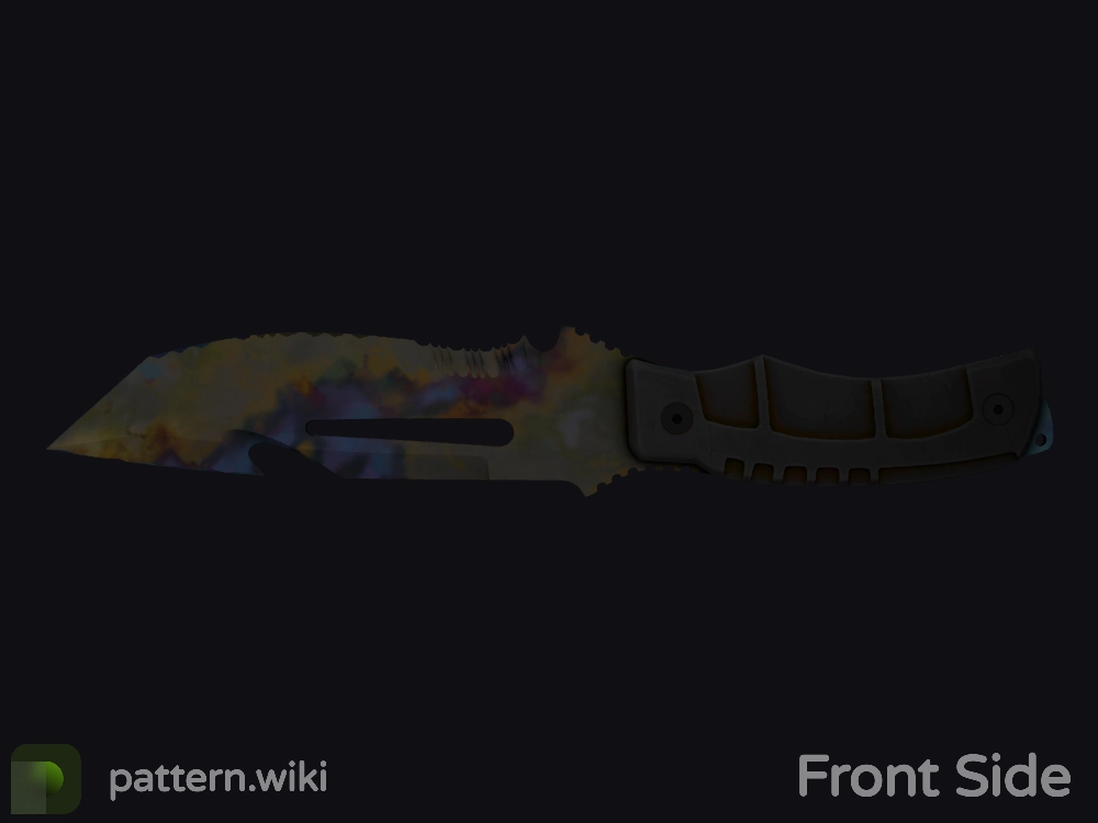 Survival Knife Case Hardened seed 72