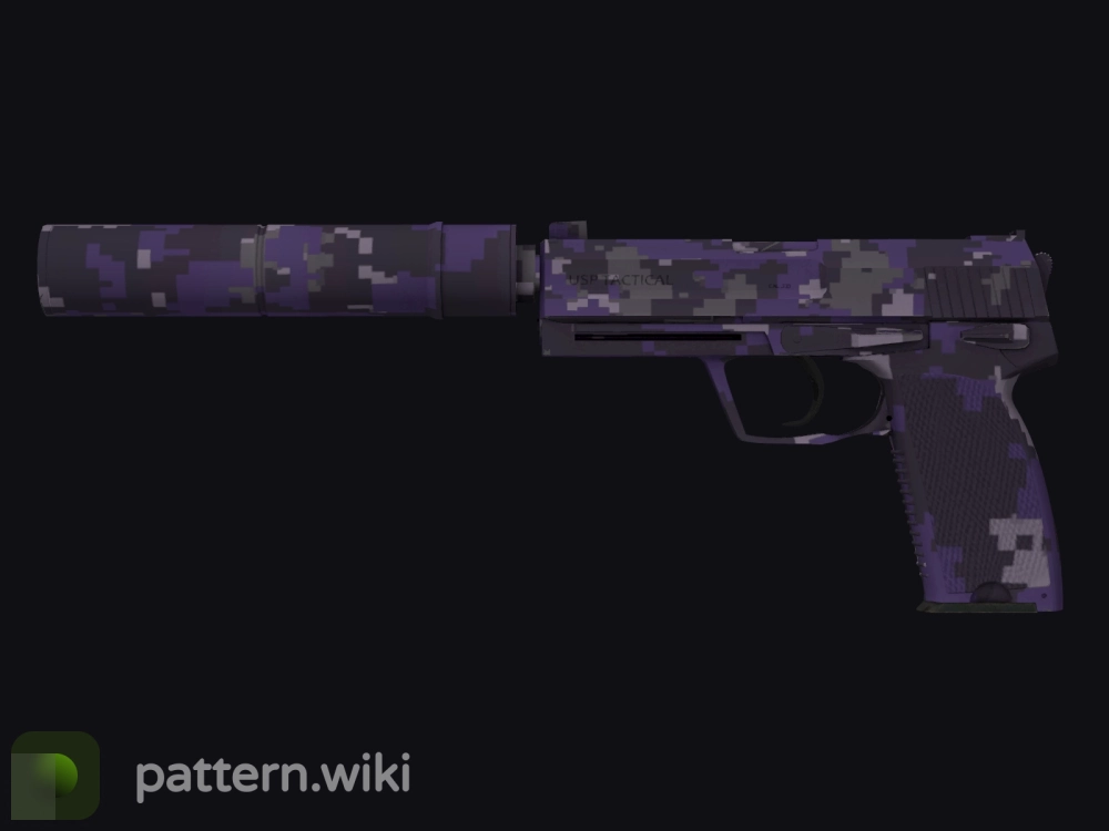 USP-S Purple DDPAT seed 353