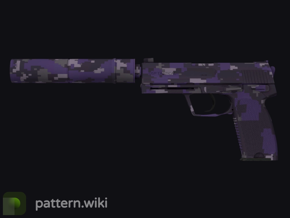 USP-S Purple DDPAT seed 37