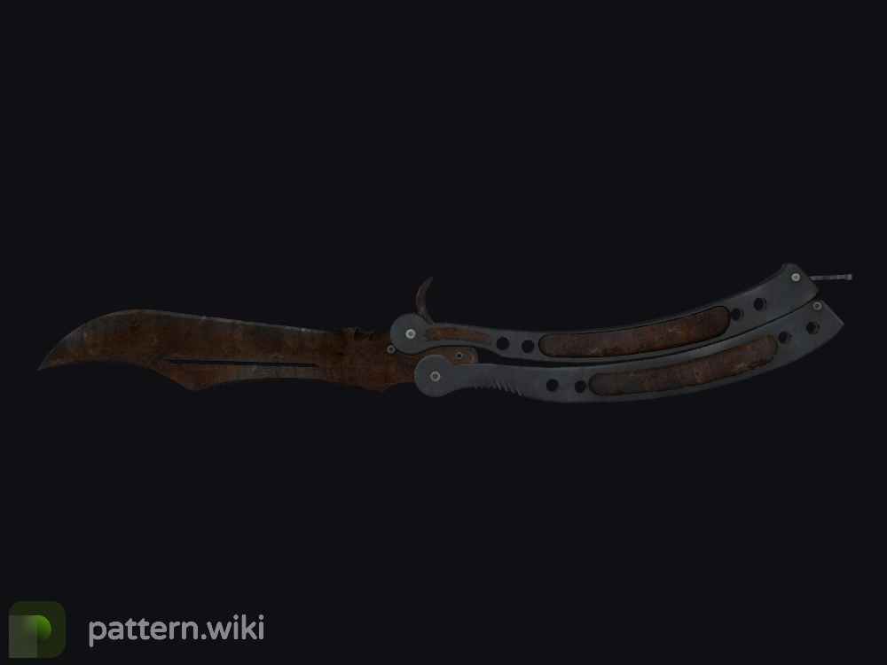 Butterfly Knife Rust Coat seed 453