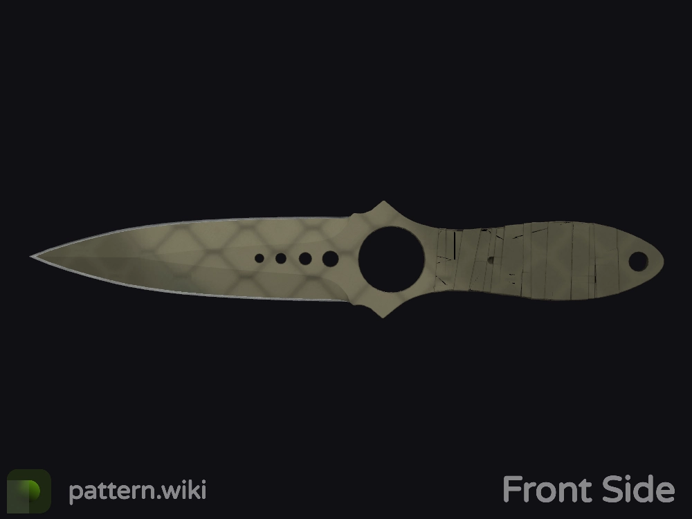 Skeleton Knife Safari Mesh seed 709