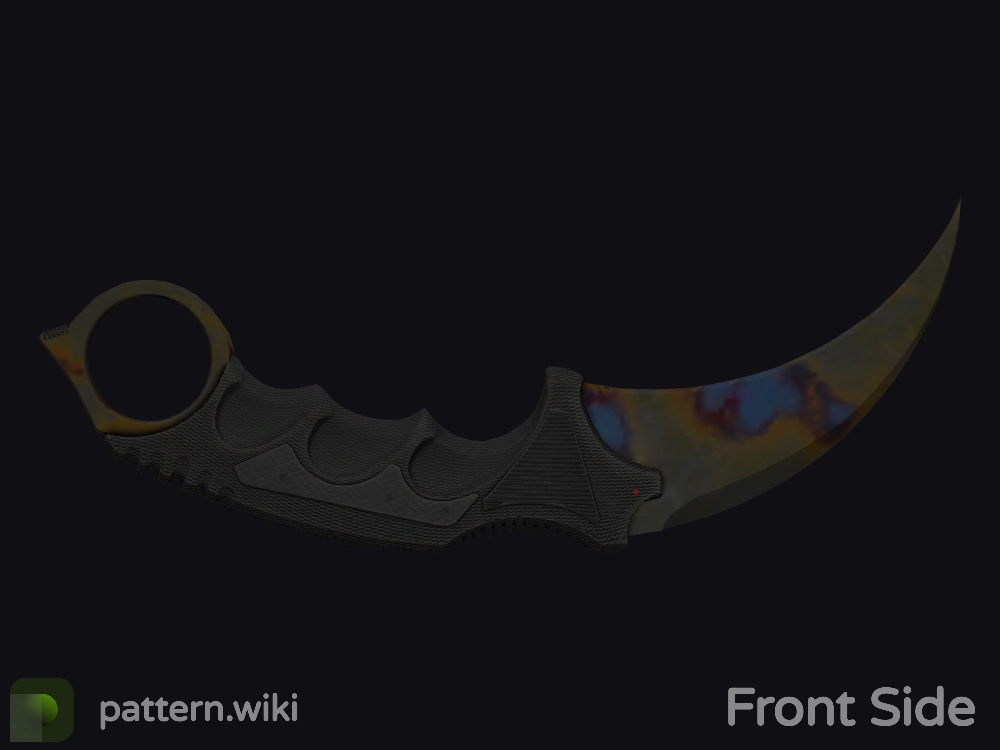 Karambit Case Hardened seed 677