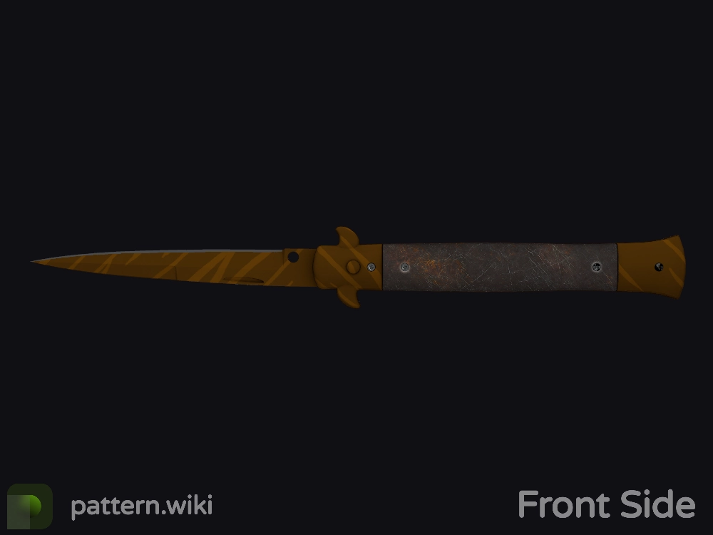 Stiletto Knife Tiger Tooth seed 574