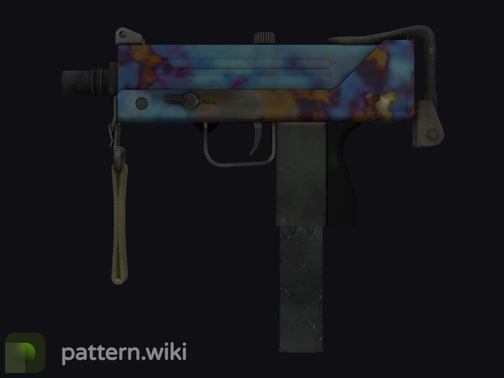 MAC-10 Case Hardened seed 598