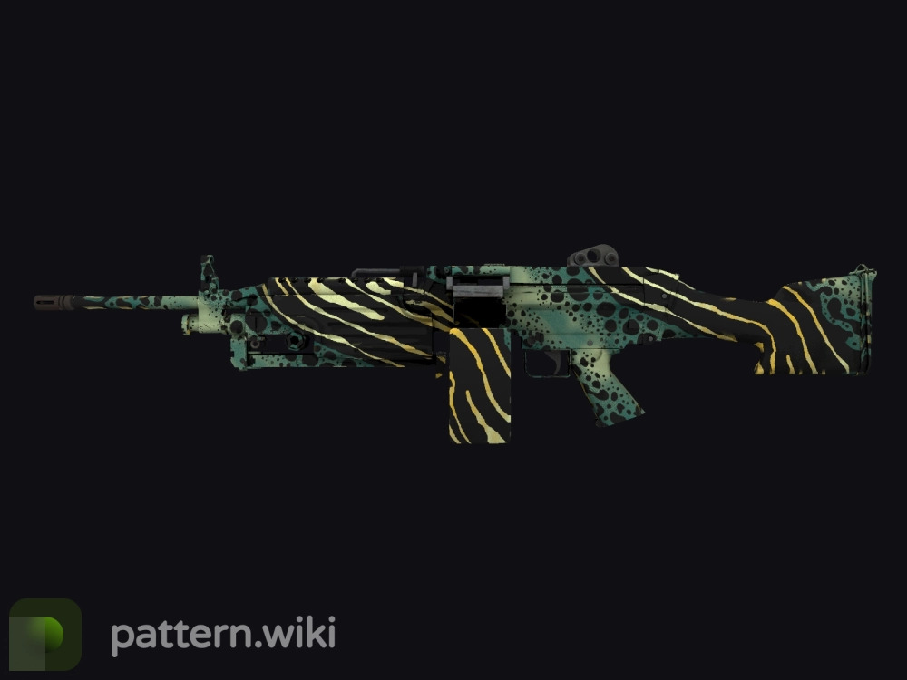 M249 Emerald Poison Dart seed 705