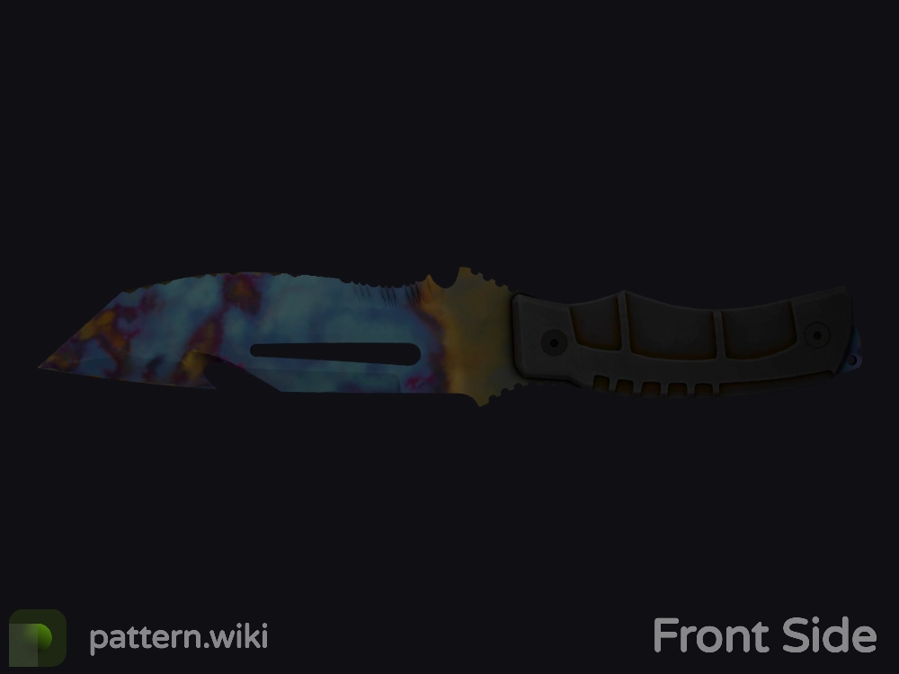 Survival Knife Case Hardened seed 91