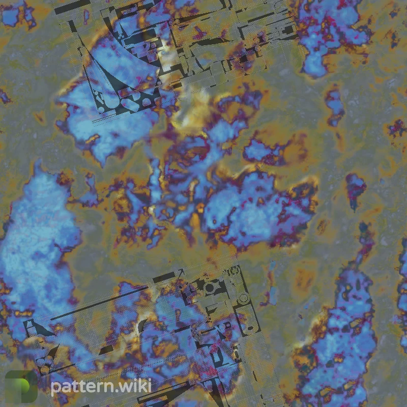 AK-47 Case Hardened seed 444 pattern template