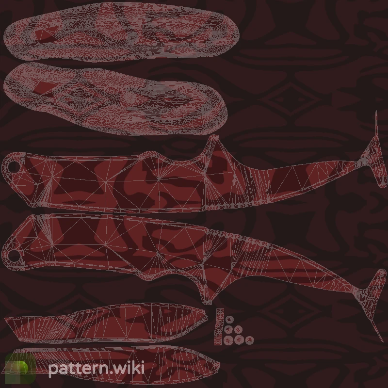 Gut Knife Slaughter seed 629 pattern template