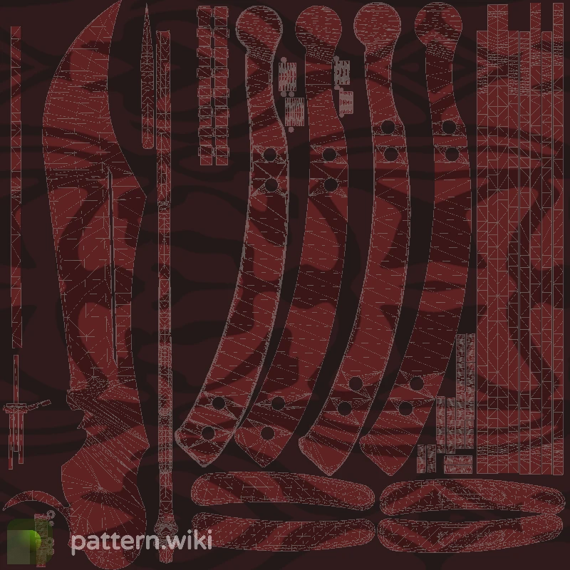 Butterfly Knife Slaughter seed 294 pattern template