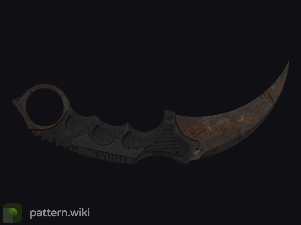 Karambit Rust Coat seed 54