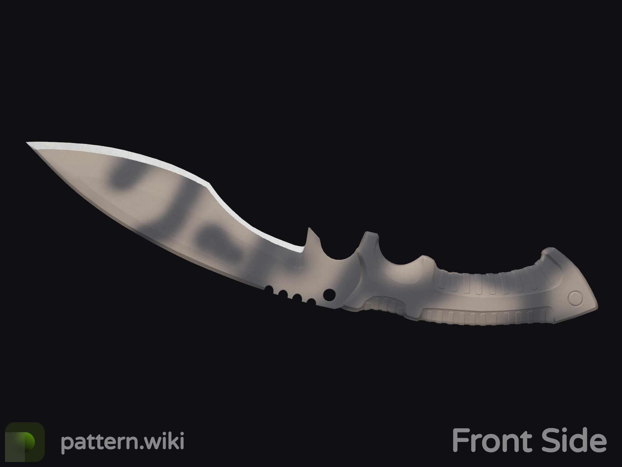 Kukri Knife Scorched seed 147