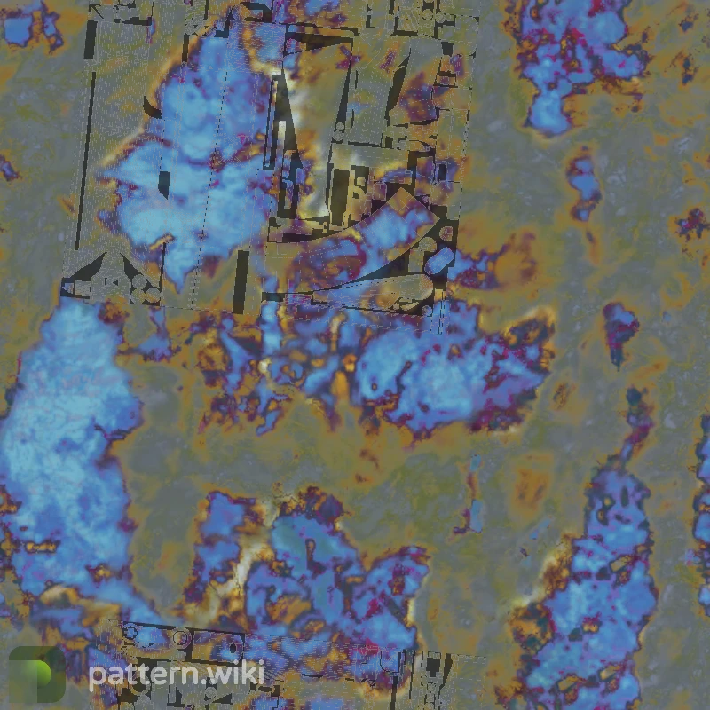 AK-47 Case Hardened seed 334 pattern template