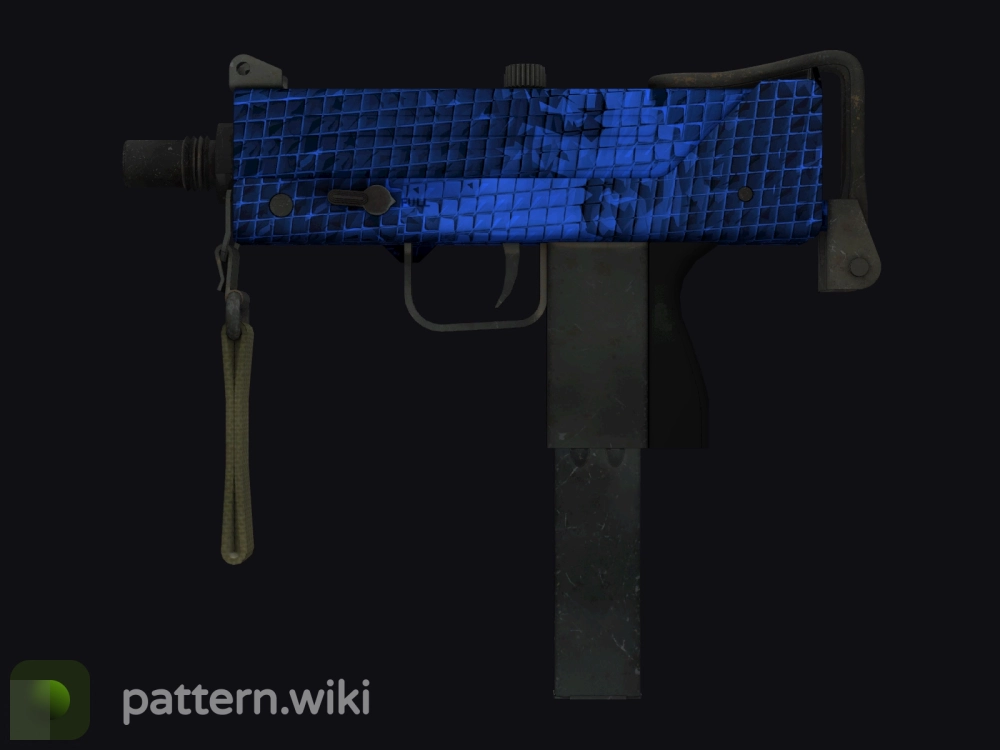 MAC-10 Lapis Gator seed 638