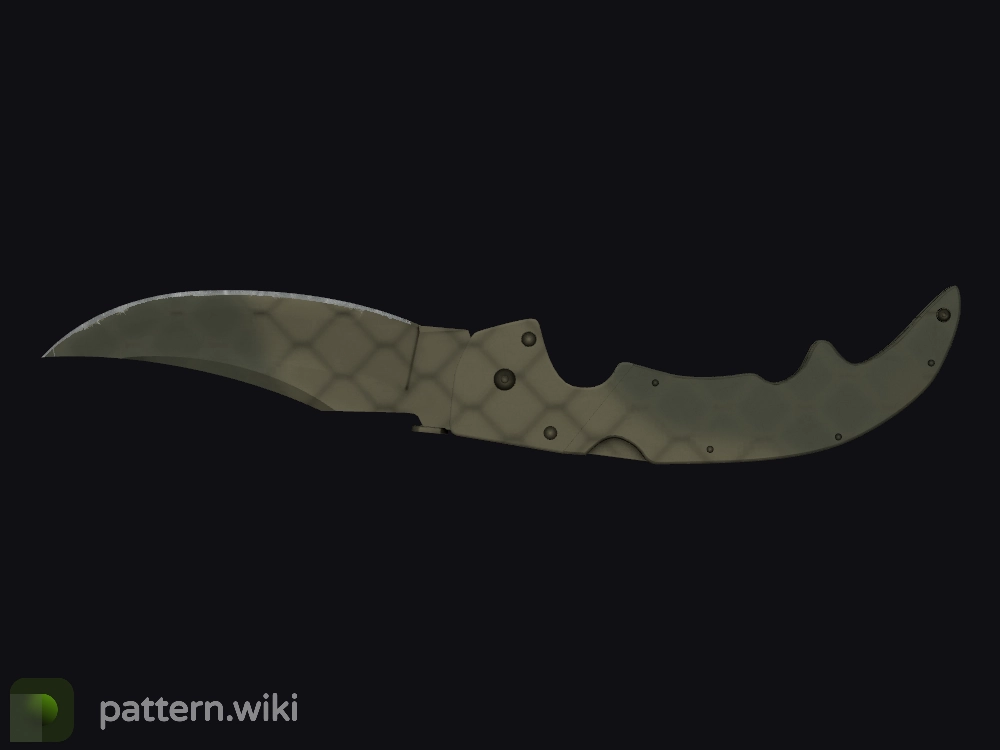 Falchion Knife Safari Mesh seed 417