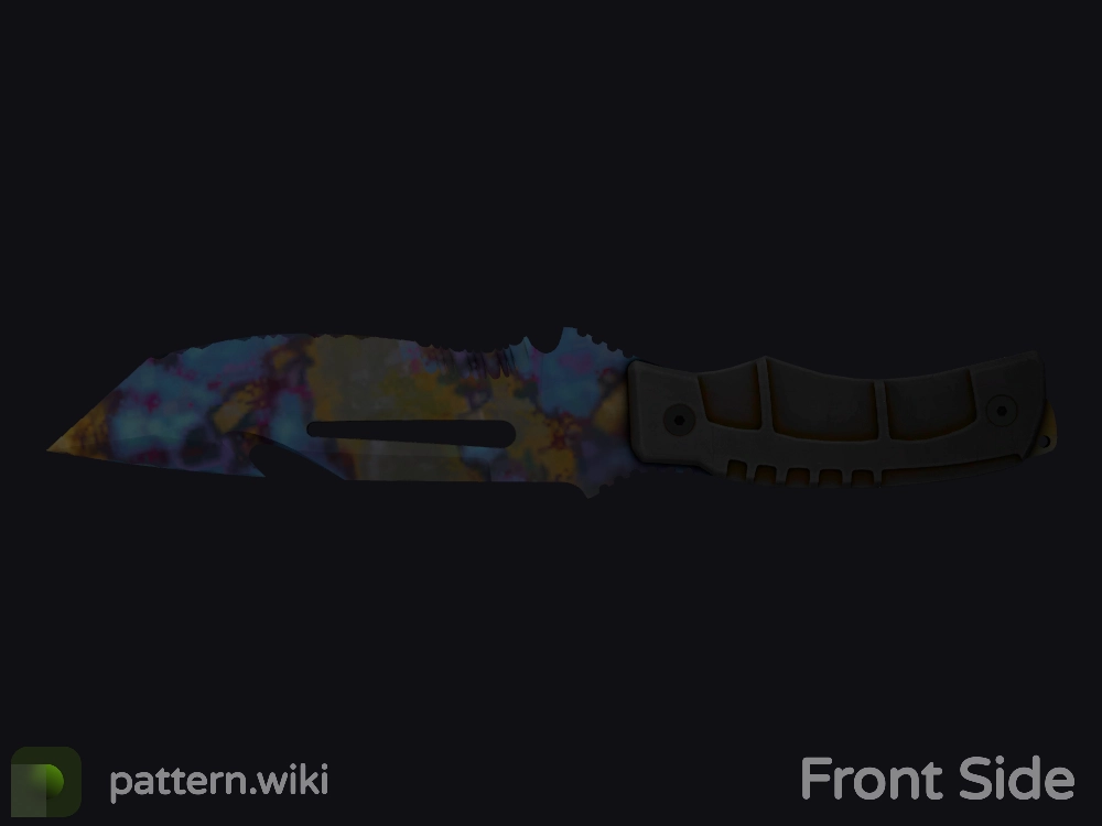 Survival Knife Case Hardened seed 413