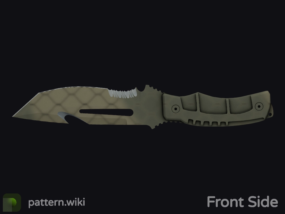 Survival Knife Safari Mesh seed 943