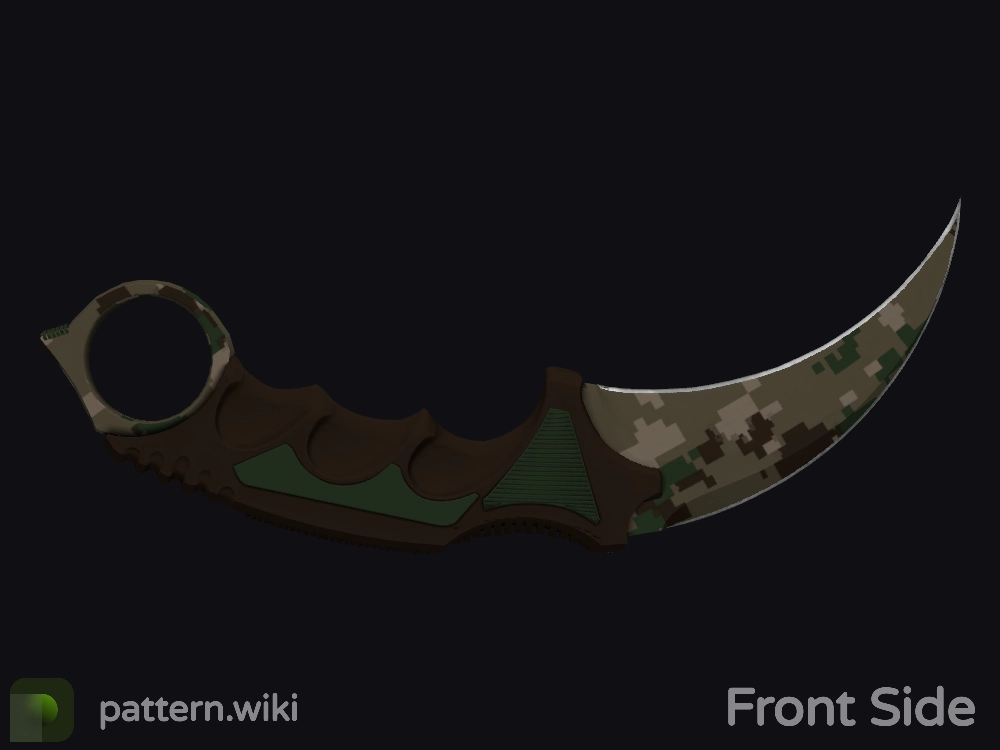 Karambit Forest DDPAT seed 15