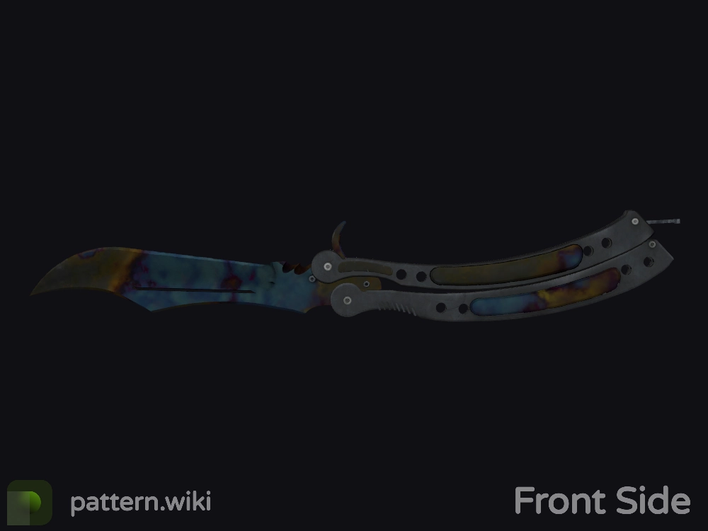 Butterfly Knife Case Hardened seed 457