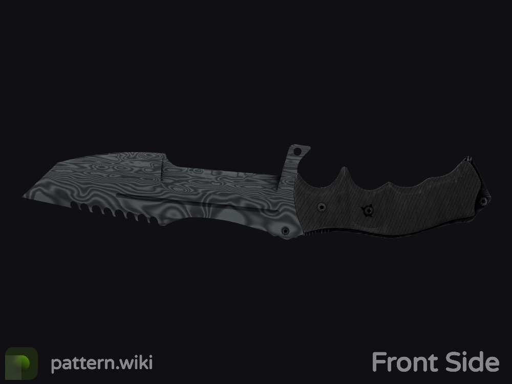 Huntsman Knife Damascus Steel seed 70