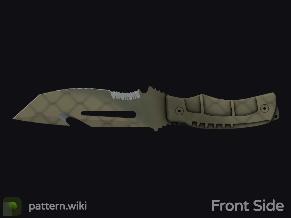 Survival Knife Safari Mesh seed 585