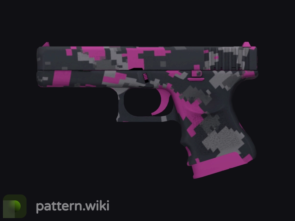 Glock-18 Pink DDPAT seed 666