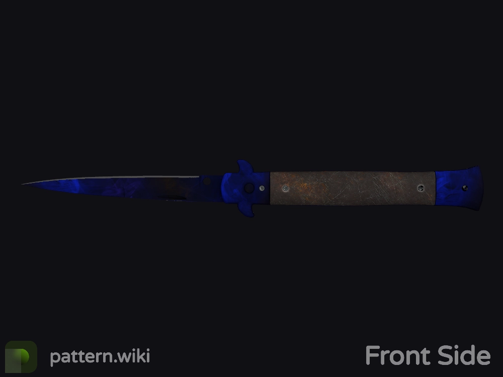 Stiletto Knife Doppler seed 243