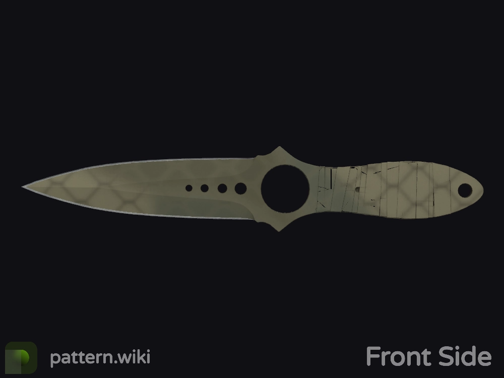 Skeleton Knife Safari Mesh seed 876