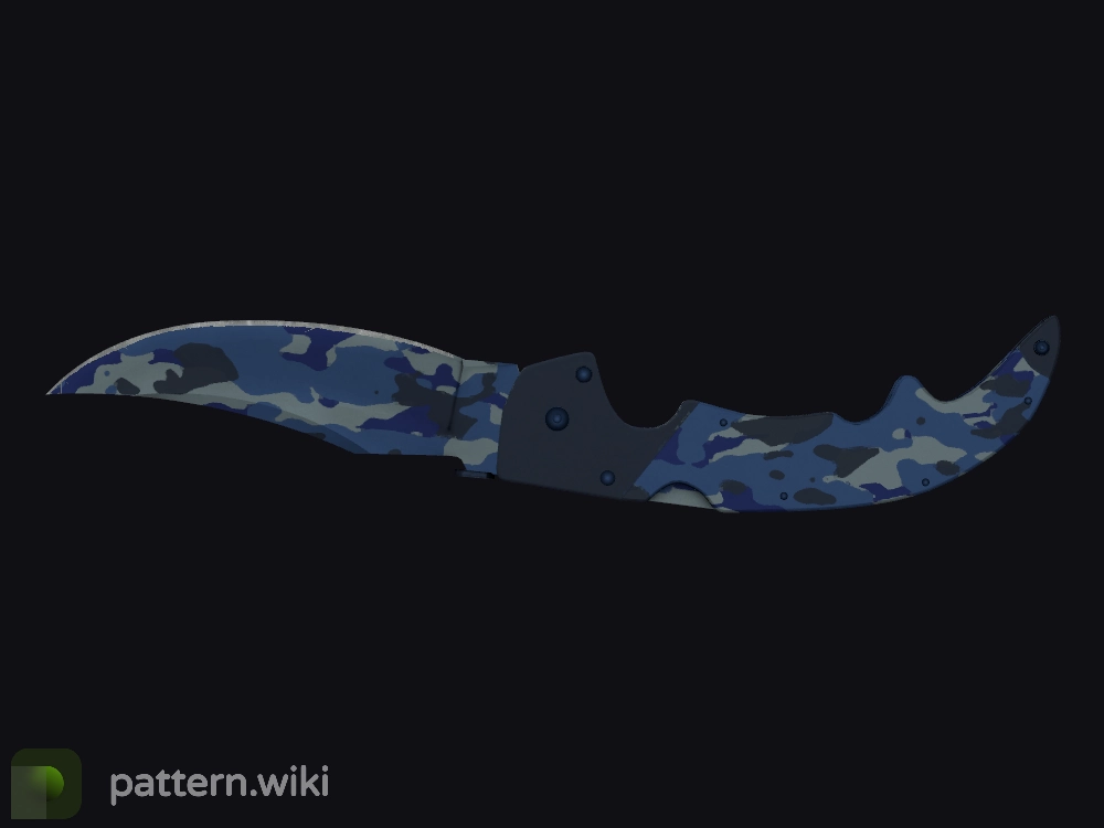 Falchion Knife Bright Water seed 316