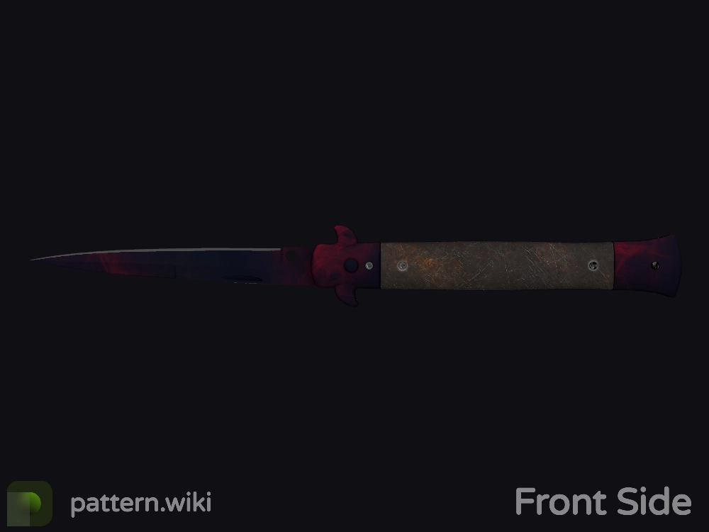 Stiletto Knife Doppler seed 876