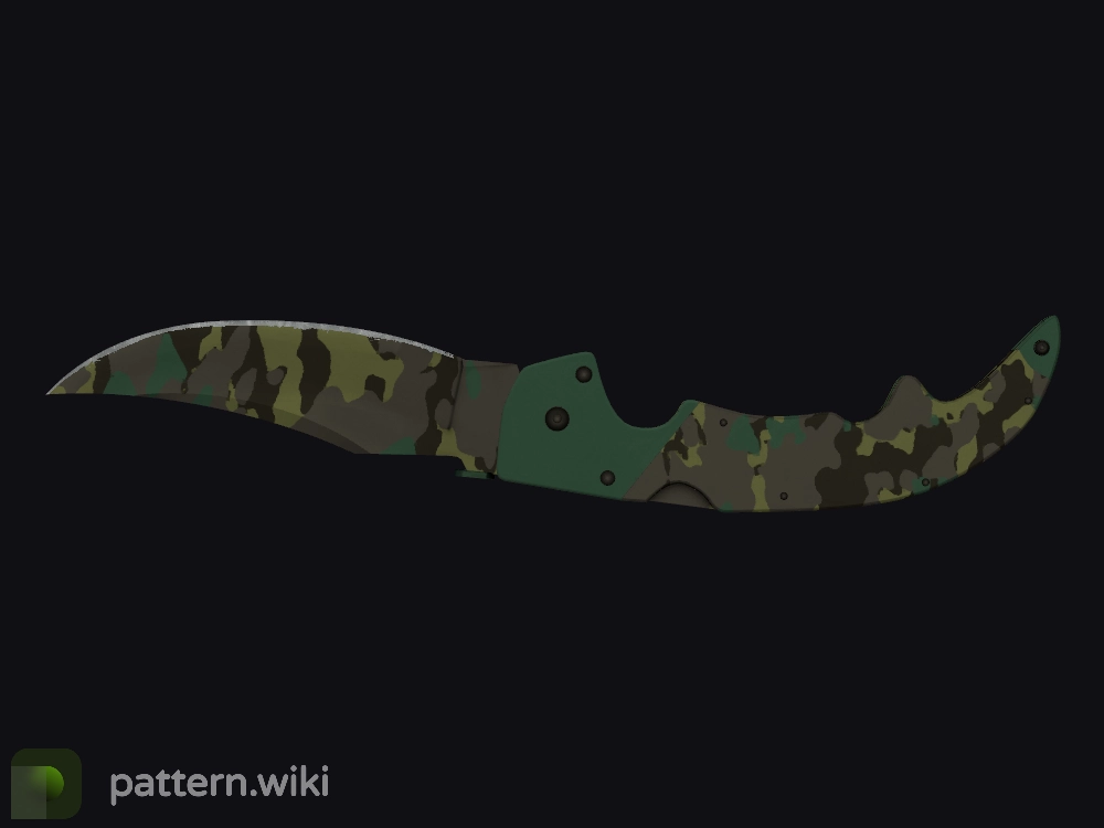 Falchion Knife Boreal Forest seed 281