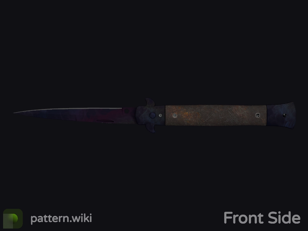 Stiletto Knife Doppler seed 986