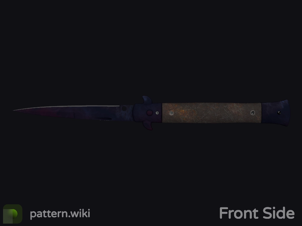 Stiletto Knife Doppler seed 56