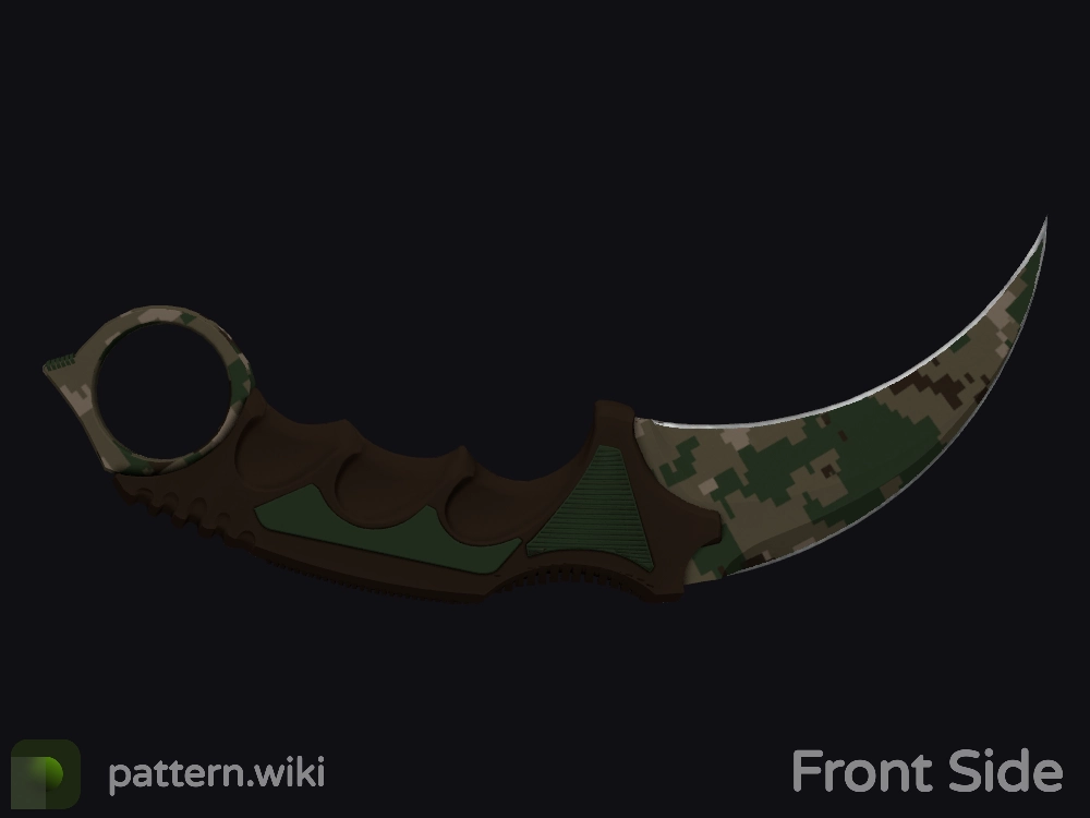 Karambit Forest DDPAT seed 518