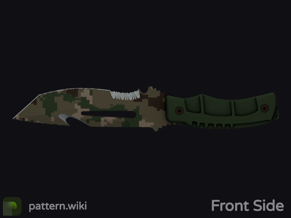 Survival Knife Forest DDPAT seed 281