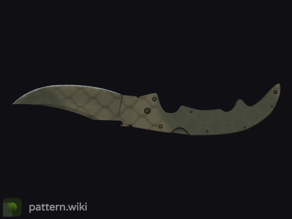 Falchion Knife Safari Mesh seed 817