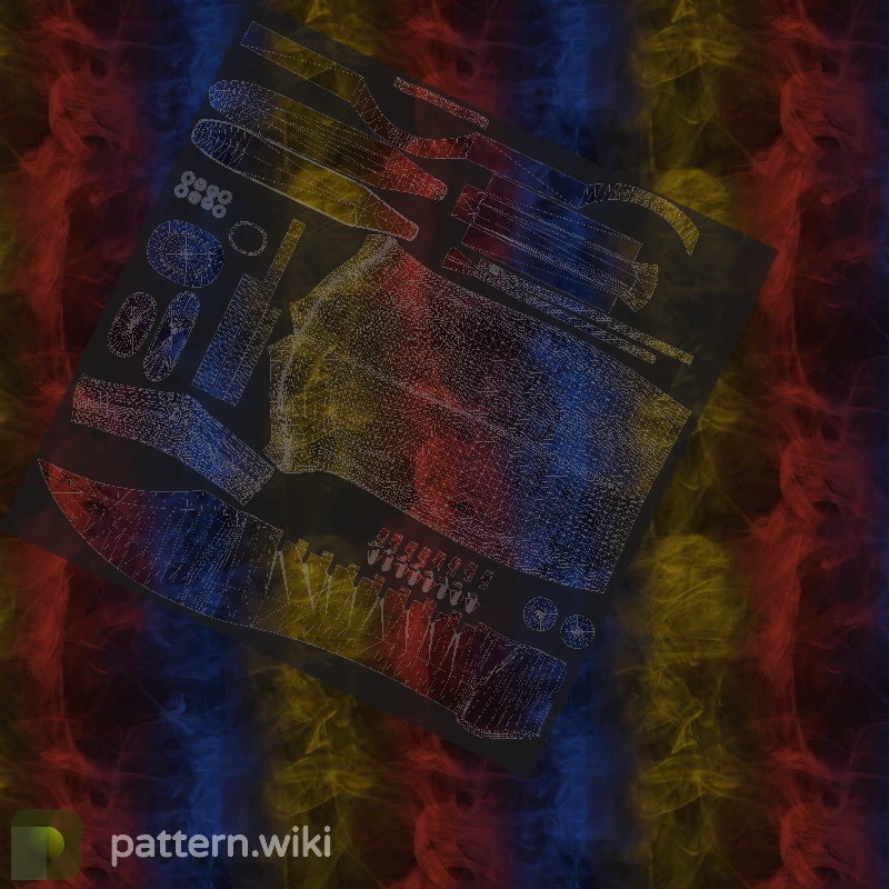 Bowie Knife Marble Fade seed 693 pattern template