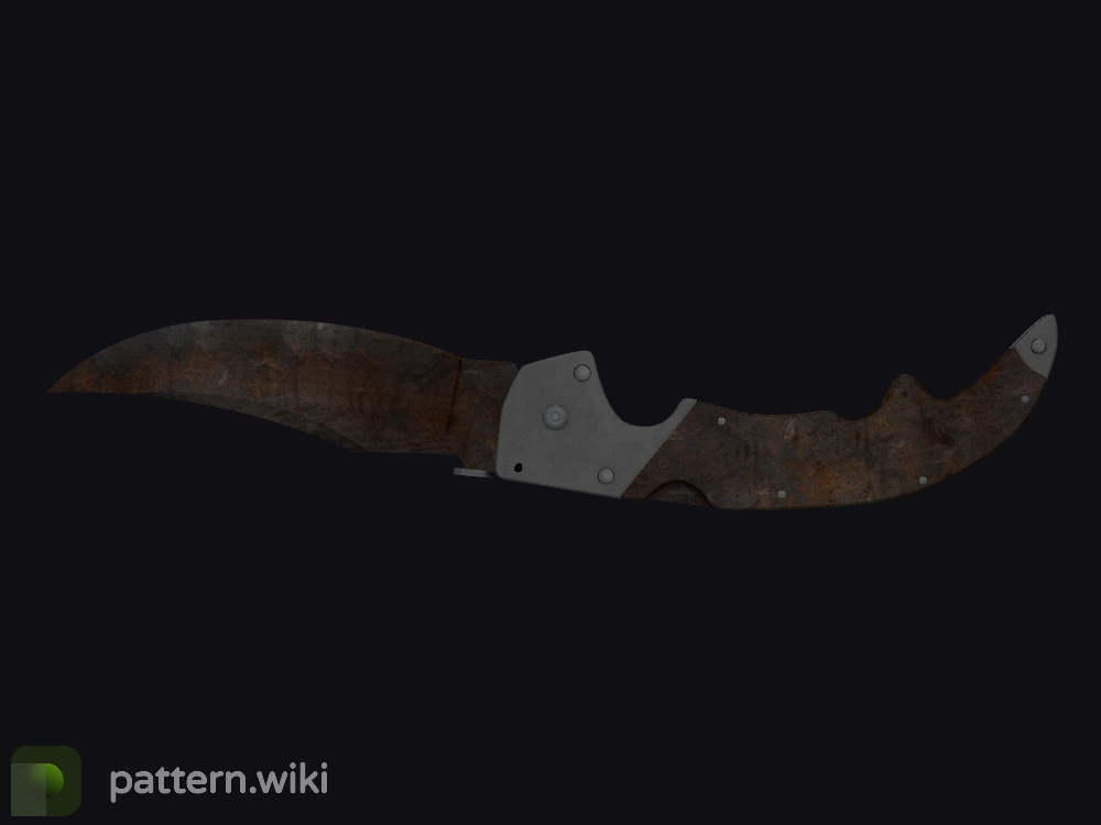 Falchion Knife Rust Coat seed 635