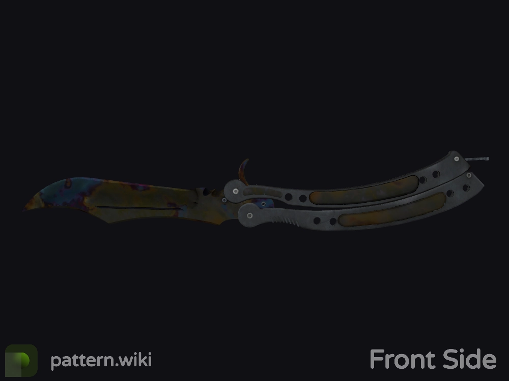 Butterfly Knife Case Hardened seed 812