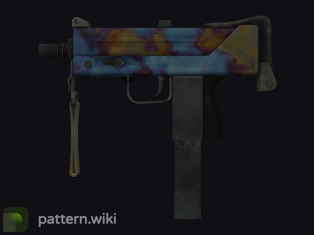 MAC-10 Case Hardened seed 714