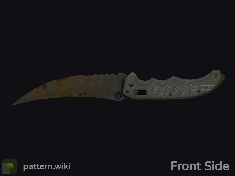 Flip Knife Case Hardened seed 343