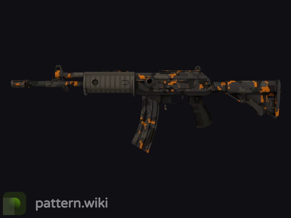 Galil AR Orange DDPAT seed 473