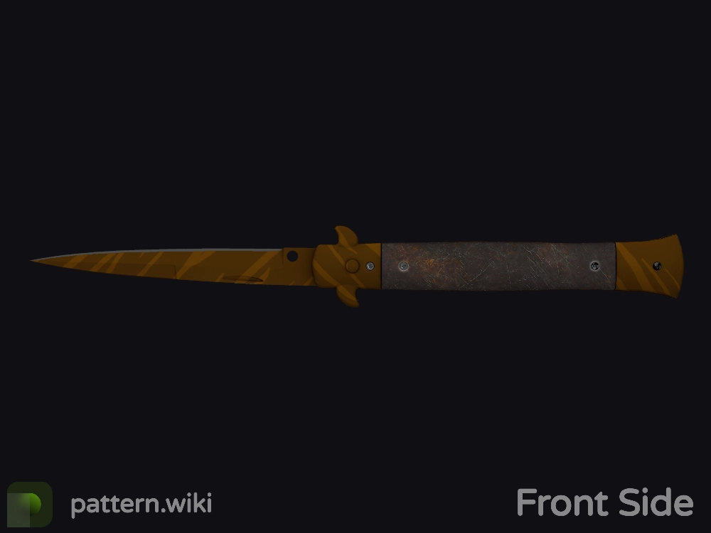 Stiletto Knife Tiger Tooth seed 143