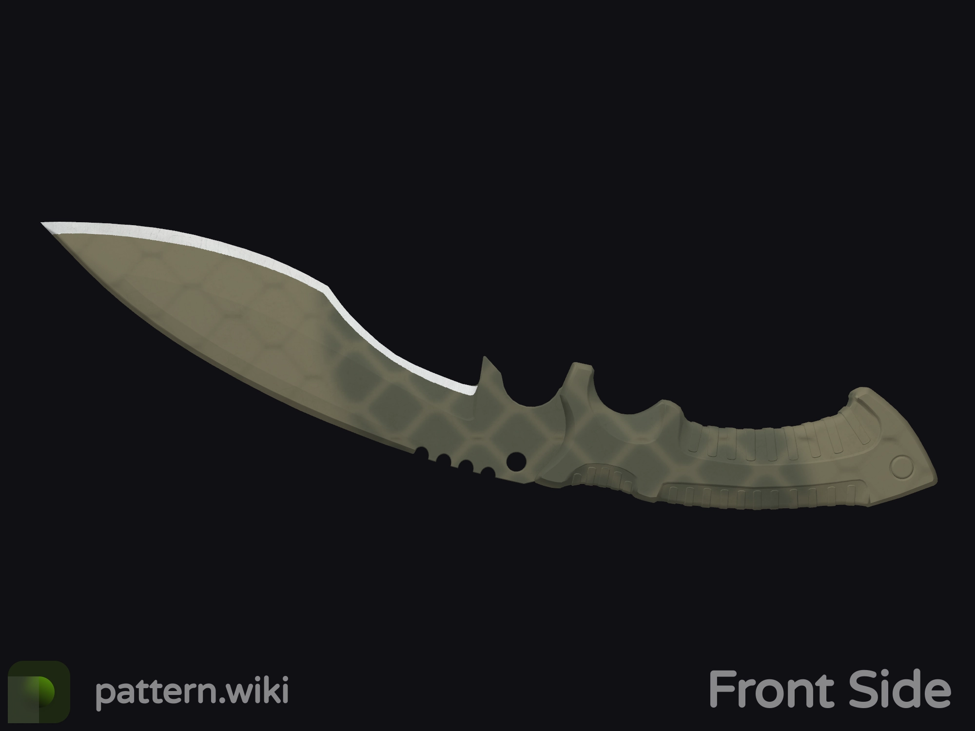 Kukri Knife Safari Mesh seed 978