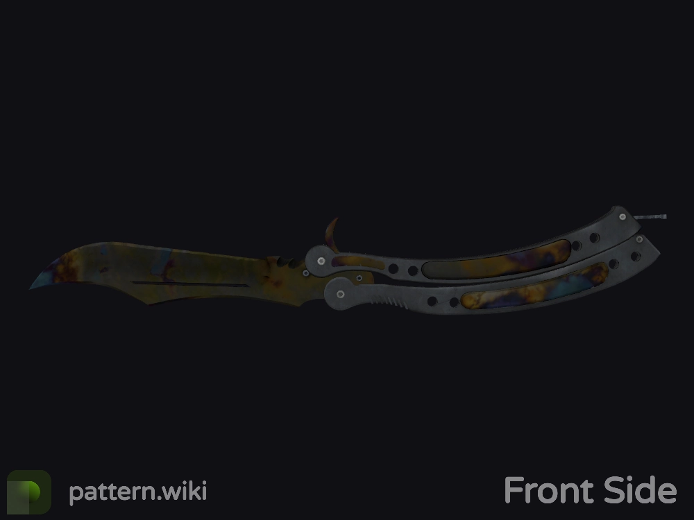 Butterfly Knife Case Hardened seed 738