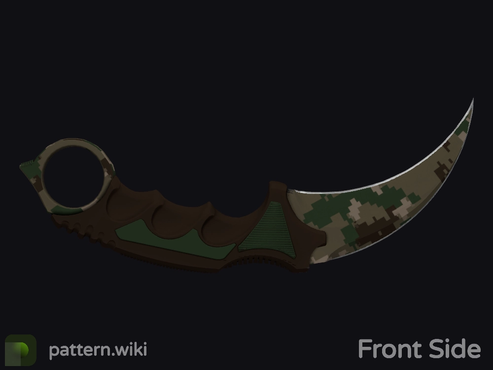 Karambit Forest DDPAT seed 48