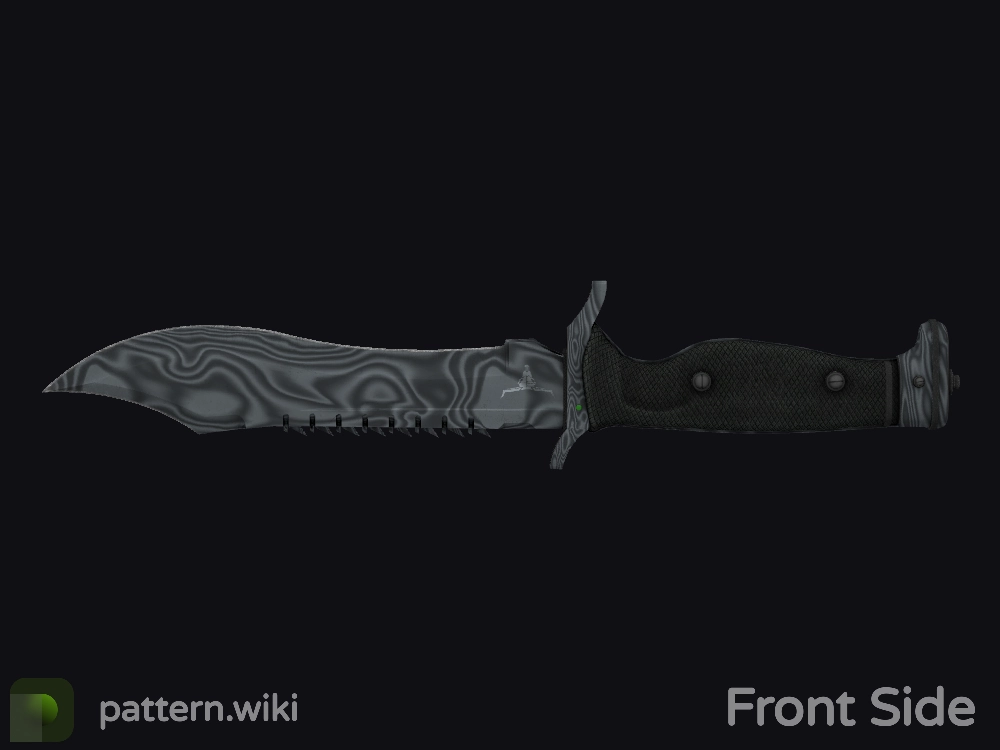 Bowie Knife Damascus Steel seed 443