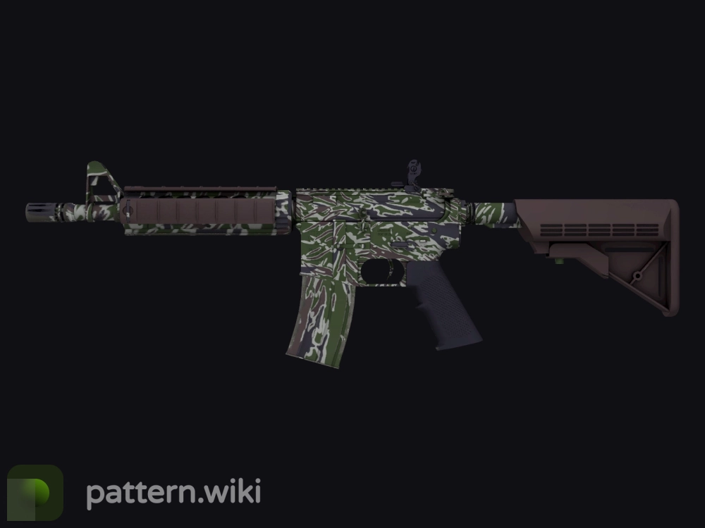 M4A4 Jungle Tiger seed 990