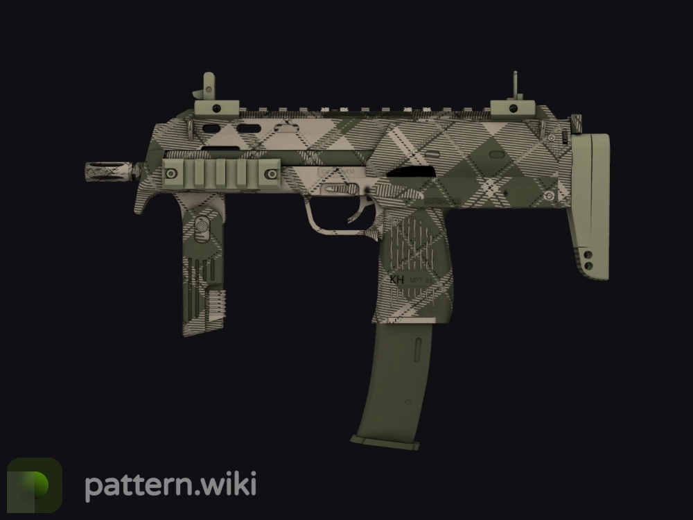 MP7 Olive Plaid seed 49