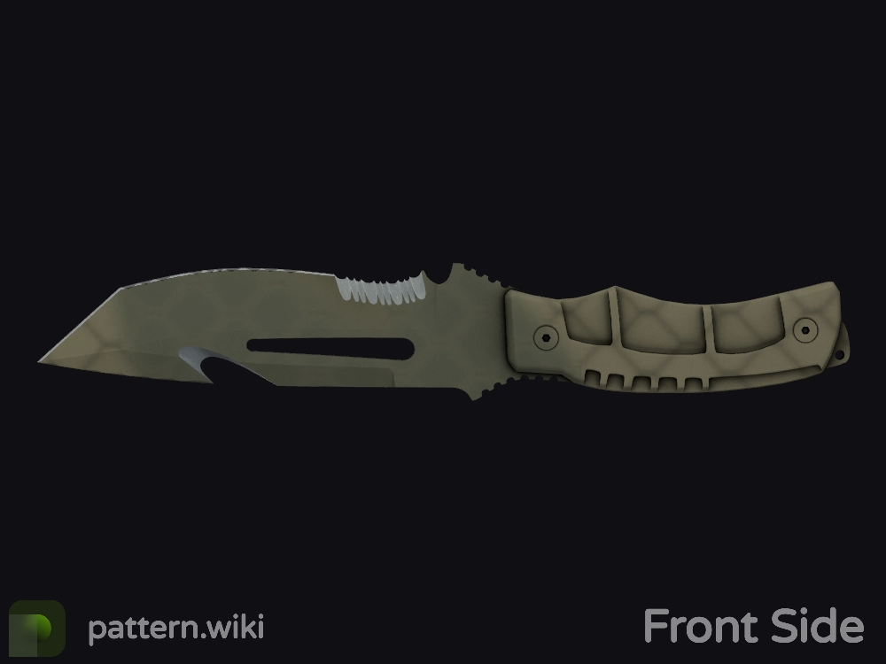 Survival Knife Safari Mesh seed 933