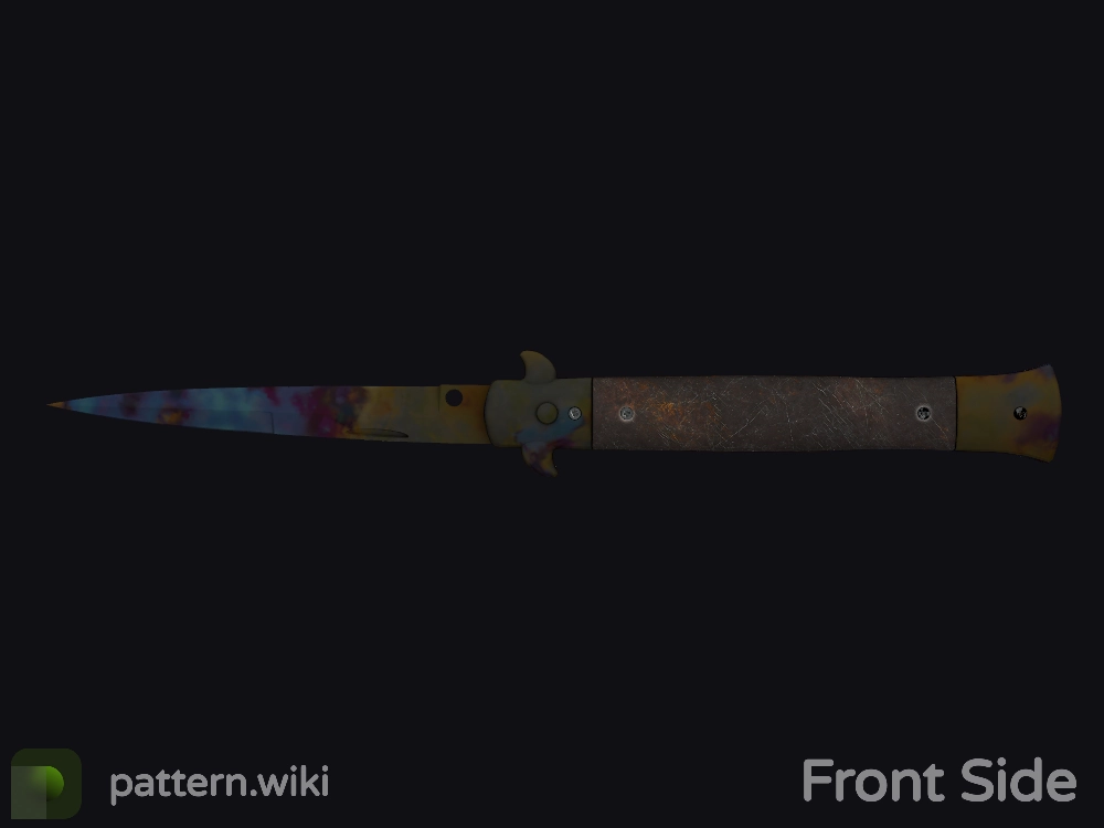 Stiletto Knife Case Hardened seed 245